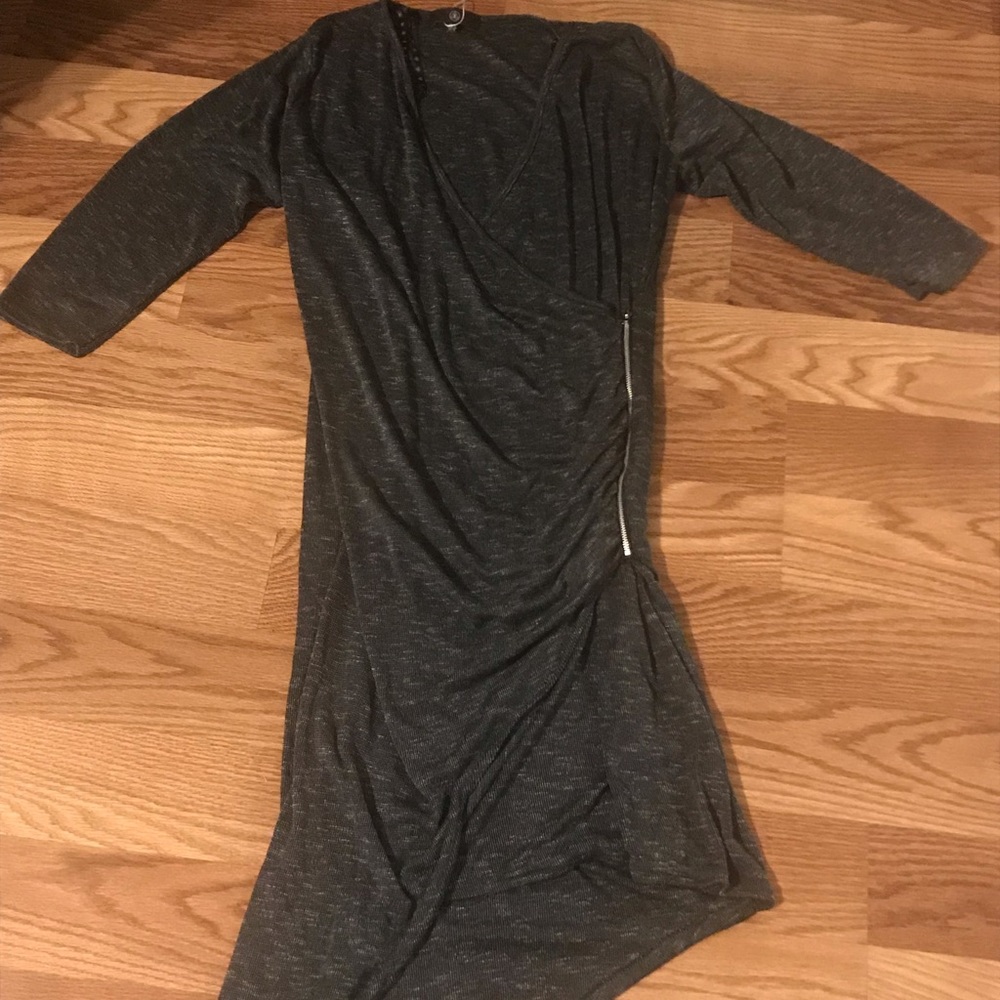 GREY DRESS